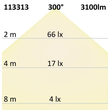 113313 Isoled T8 LED Röhre Nano+, 150cm, 22W, warmweiß Produktbild Additional View 2 S