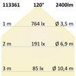 113361 Isoled LED Fluter 30W, neutralweiß, schwarz, IP65 Produktbild Additional View 2 S