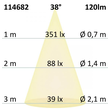 114682 Isoled LED Wandeinbauleuchte Sys Wall68 MiniAMP 24V, 3W, IP44, 3000K, in Produktbild Additional View 2 S