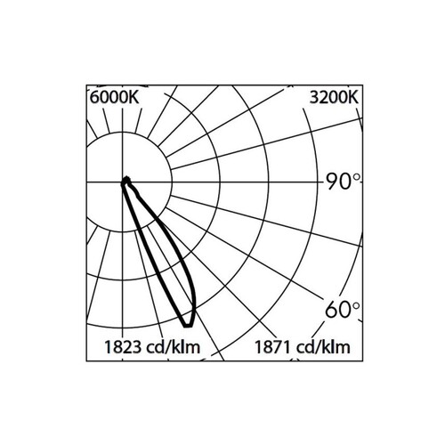 851-s4615w14 MOLTO LUCE Rettangolare EB-Leuchte LED Produktbild Additional View 2 L