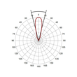 472-0321090303005 Tecnico LOOK BIG ROUND LED EB STRAHLER weiß matt RAL 9003 LED Produktbild Additional View 2 S