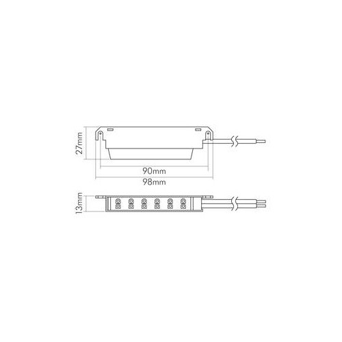 6968201006 NOBILE AMP-Verteiler 6-fach 50W pro Buchse 12-30V AC Produktbild Additional View 1 L