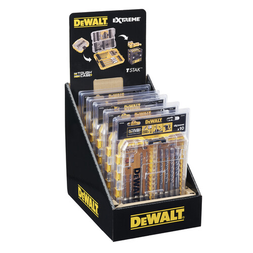 DT70753-QZ DeWalt DT70753 SDS plus Hammerbohrer Set 10 tlg. Produktbild Additional View 1 L