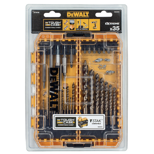 DT70756-QZ DeWalt DT70756 Bit und Metallbohrer Set 35 tlg. Produktbild Additional View 1 L