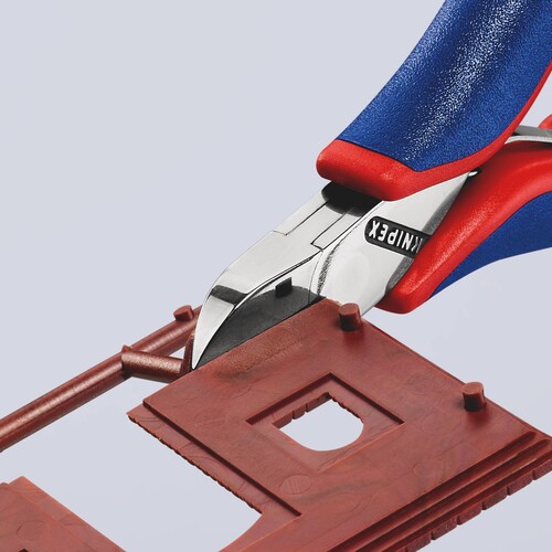 7722115 KNIPEX ELEKTRONIK SEITEN- SCHNEIDER ohne Facette 115 mm Produktbild Additional View 1 L