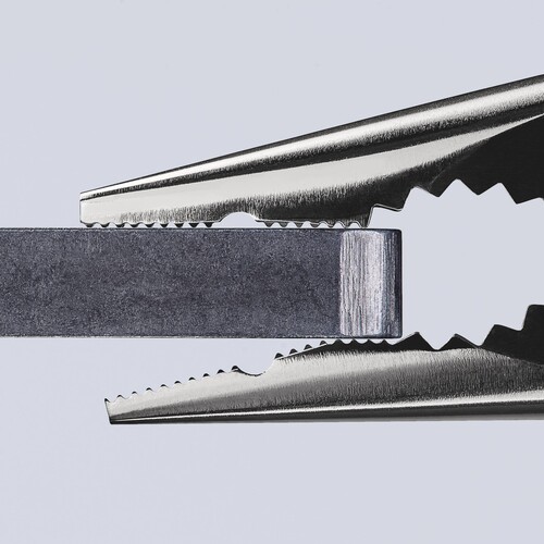 08 25 145 Knipex Spitzkombizange 145mm verchromt, Mehrkomponentenhülle Produktbild Additional View 1 L