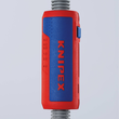 90 22 02 SB Knipex TwistCut Wellrohrsch- neider 100 mm, mit Abisolierklingen Produktbild Additional View 9 S