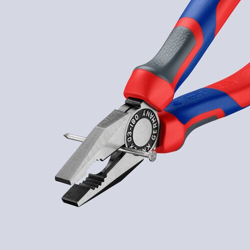 03 02 180 Knipex Kombizange 180mm poliert Produktbild Additional View 1 L