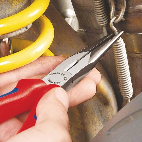 2622200 KNIPEX Flachrundzange mit Schneide Produktbild Additional View 1 L