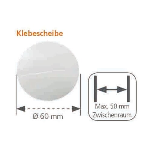 P005  PRIMO Klebescheibe Produktbild Additional View 1 L