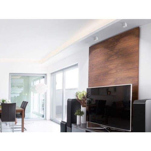 305-602430b Molto Luce Aufbau Deckenleu. AEON LED 6,2W 3000K 45°80x80x95 SW 522LM Produktbild Additional View 3 L