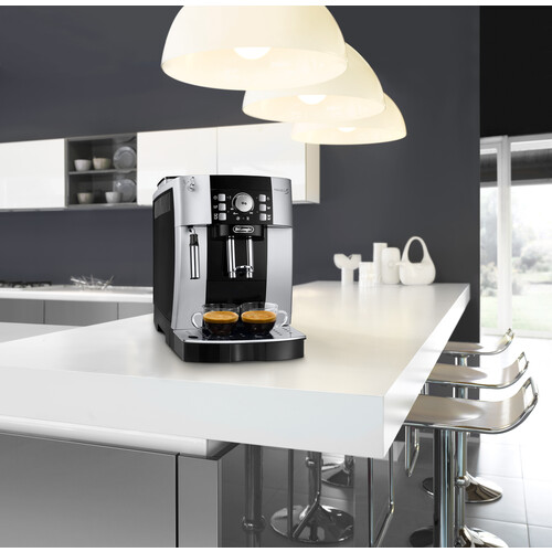 0132213108 DeLonghi ECAM21.110.SB Magnifica S Kaffeevollautomat Silber Produktbild Additional View 4 L