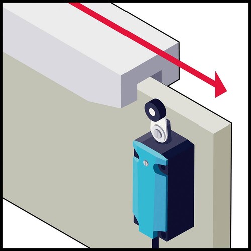 3SE5122-0BC02 Siemens Positionsschalter, Metallg. 56mm breit, 1S/1Ö Schleichkont Produktbild Additional View 4 L