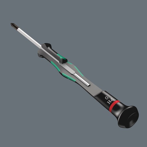 05118024001 Wera Elektroniker Schraubendreher, mit Drehkappe Produktbild Additional View 1 L