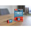 1515-0000 Ansmann RED Alkaline Batterie 9V Block E / 6LR61 1er Blister Produktbild Additional View 2 S