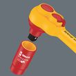 05004966001 Wera VDE Zyklop Knarre 3/8 Produktbild Additional View 2 S