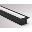 600-1e202b Tecnico MINI 14 EINBAU LED STRIP PROFILE schwarz Produktbild Additional View 1 S