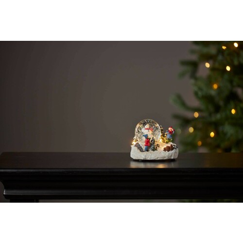 411482 Eglo LED SCHNEEKUGEL M. KINDER BUNT 120X100X100MM Produktbild Additional View 1 L