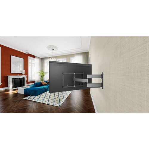 TVM 5845 Vogels TV-Wandhalterung 55-100" schwenk-neigbar 600x400 max.55kg schwarz Produktbild Additional View 3 L
