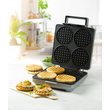 DO9251W Domo Waffeleisen für 4 runde Waffeln Produktbild Additional View 8 S