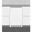 814005300 Exquisit UKS115-3-080E weiss Unterbau-Kühlschrank, Unterbaugerät, 3* Produktbild Additional View 5 S