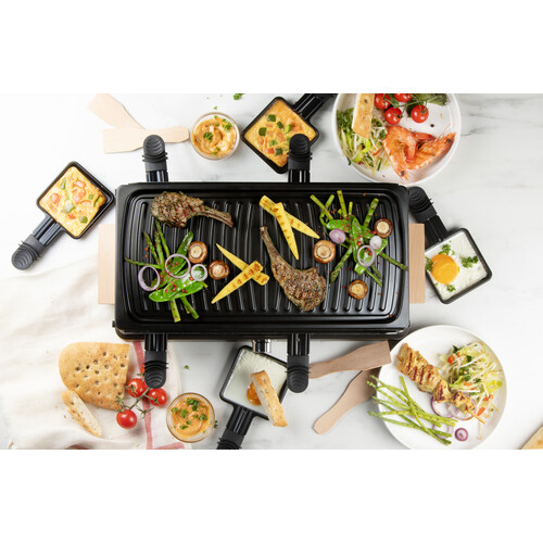 DO9261G Domo Raclette-Grill für 8 Personen Wooden design Produktbild Additional View 7 L