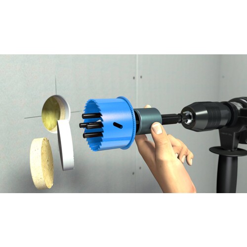 P857-74 Primo Bohr-Fixx und Bohrschablonen Set 74 mm Produktbild Additional View 1 L