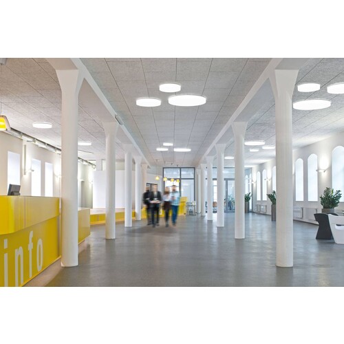 8219340 Trilux Wand und Deckenleuchten Olisq R Diffusor weiß rund ET 35W 3800l Produktbild Additional View 3 L
