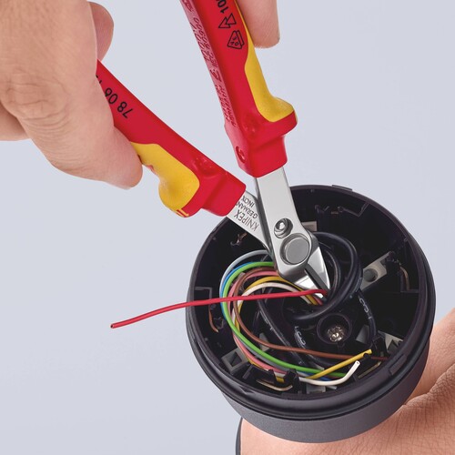 78 06 125 Knipex VDE 125 Electronic-Super-Knips® Produktbild Additional View 2 L