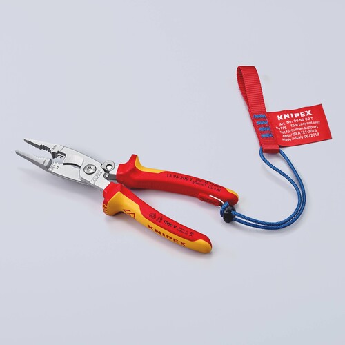 1396200 Knipex Elektro Inst.Zange 200mm 0,5-2,5# Produktbild Additional View 2 L