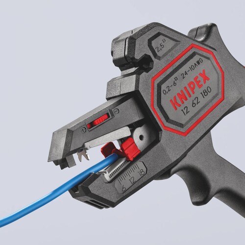 12 62 180 SB Knipex Automatische Abisolierzange Produktbild Additional View 2 L