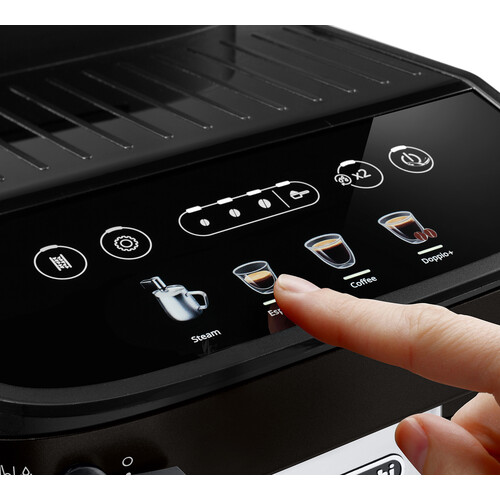0132220046 DeLonghi ECAM290.22.B Kaffeevollautomat Magnifica Evo Schwarz Produktbild Additional View 2 L