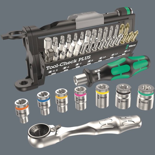05150150001 Wera 9750 Schaumstoffeinlage Kraftform Kompakt und Tool- Check PLUS  Produktbild Additional View 2 L