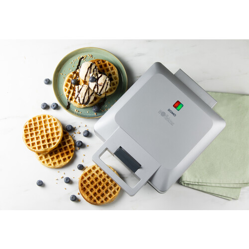 DO9251W Domo Waffeleisen für 4 runde Waffeln Produktbild Additional View 9 L