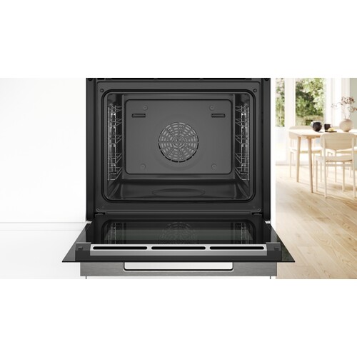 HSG7361B1 Bosch Einbau-Dampfbackofen 60 x 60 cm, Schwarz Serie 8 Produktbild Additional View 7 L