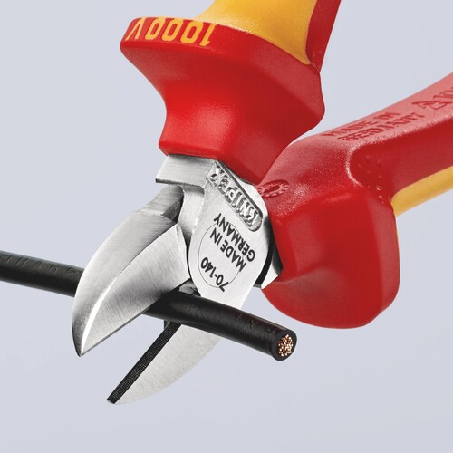 7006140 KNIPEX SEITENSCHNEIDER 140MM VDE 1000V Produktbild Additional View 3 L