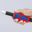 90 22 02 SB Knipex TwistCut Wellrohrsch- neider 100 mm, mit Abisolierklingen Produktbild Default S