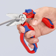 950520SB Knipex Elektrikerschere von 0,5 bis 6 mm2 und 10 bis 25 mm2 Produktbild Additional View 4 S