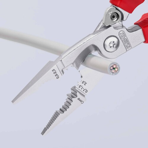 1396200 Knipex Elektro Inst.Zange 200mm 0,5-2,5# Produktbild Additional View 3 L