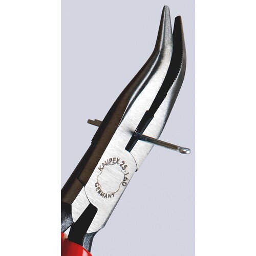 2501160 Knipex Flachrundzange m Schneide Produktbild Additional View 3 L