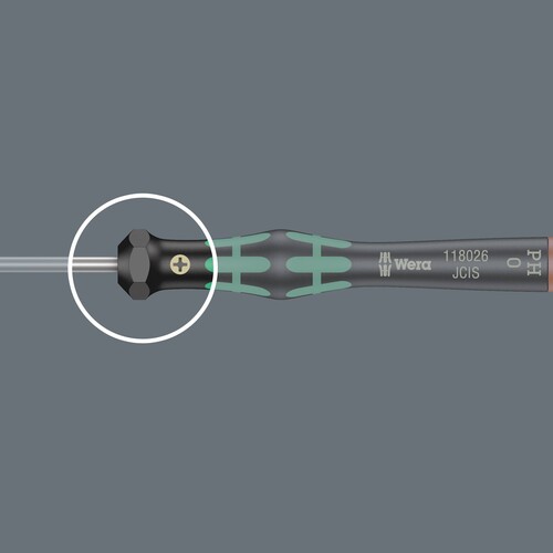 05118024001 Wera Elektroniker Schraubendreher, mit Drehkappe Produktbild Additional View 3 L