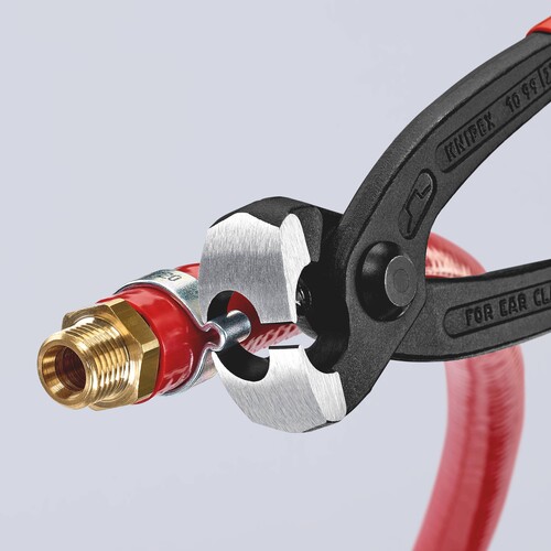 10 99 I220 Knipex Ohrklemmenzange mit Seitenschnitt Produktbild Additional View 3 L