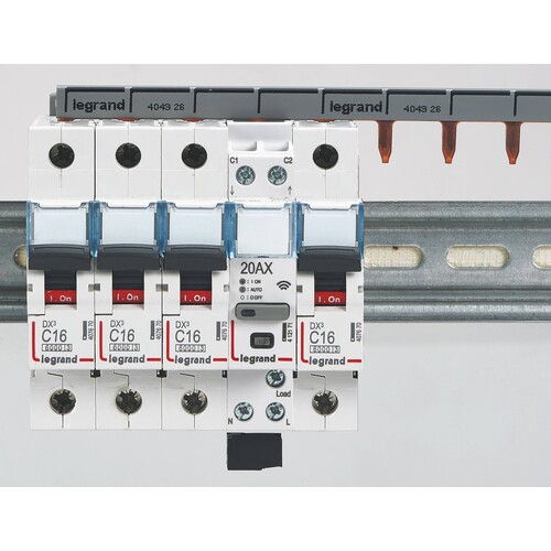 412171 Legrand CX³ Schütz 20A, 1 polig, 230VAC, 1TE, CX³ with Netatmo Produktbild Additional View 3 L