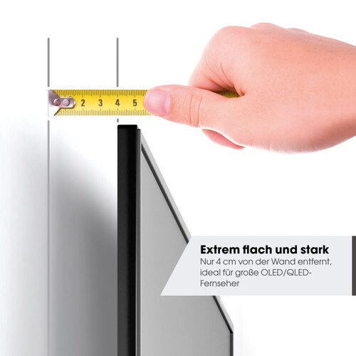 TVM 5845 Vogels TV-Wandhalterung 55-100" schwenk-neigbar 600x400 max.55kg schwarz Produktbild Additional View 5 L