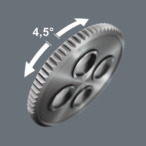 05023460001 Wera 411 A RA Quergriff- Adapterschraubendreher mit Ratschenfunk Produktbild Additional View 4 L