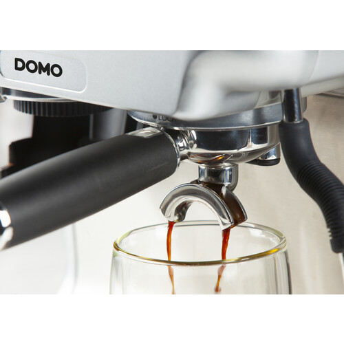 DO725K Domo Espressomaschine Siebträger mit Mühle Semi-professionell 20 Bar Produktbild Default L