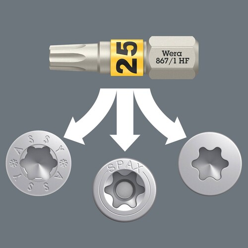 05057436001 Wera Bit-Check 30 Wood TX HF 1, 30-teilig Produktbild Additional View 3 L