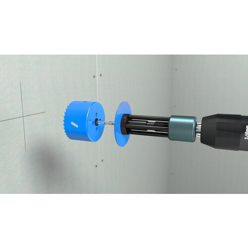 P857-74 Primo Bohr-Fixx und Bohrschablonen Set 74 mm Produktbild Additional View 3 L