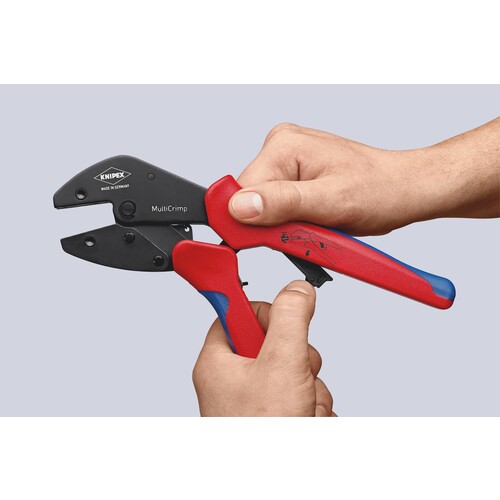 973301 KNIPEX CRIMP-HEBELZANGE MIT WECHS.-MAGAZIN F.ISOLIERTE/BLANKE HÜLSEN Produktbild Additional View 4 L