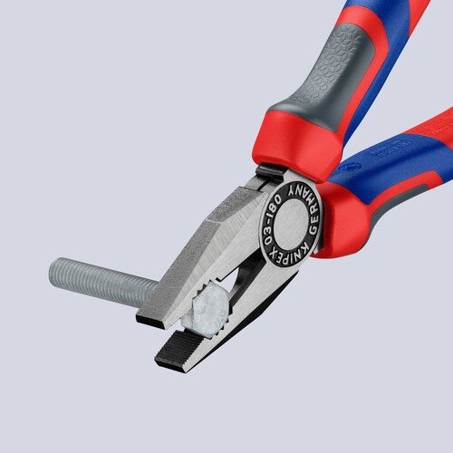 03 02 180 Knipex Kombizange 180mm poliert Produktbild Additional View 4 L